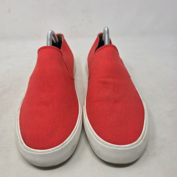 Vionic Groove Slip-On Womens 7 Coral Canvas Comfort Sneakers Casual - Picture 3 of 8